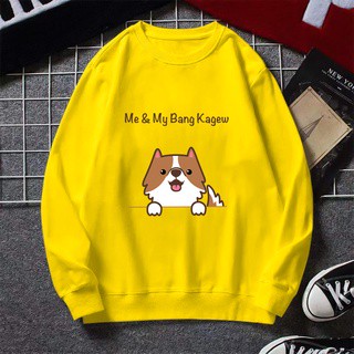 🐶❤️พร้อมส่ง❤️🐶เสื้อสเวตเตอร์แฟชั่น เสื้อสเวตเตอร์ เสื้อแขนยาว เสื้อสเวตเตอร์คอกลม สไตล์แฟชั่นหน้าหนาว #WY26