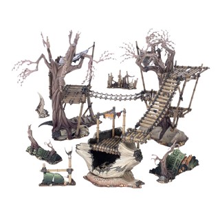 Warhammer AOS : Warcry : Gnarlwood Terrain (Sundered Fate)