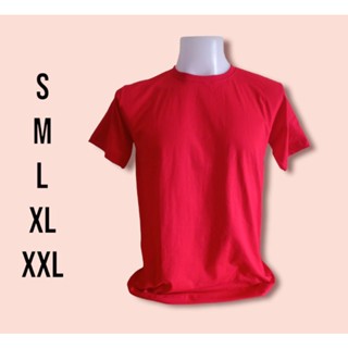 เสื้อยืดสีพื้น คอกลม ผ้าCotton100% Semi C32