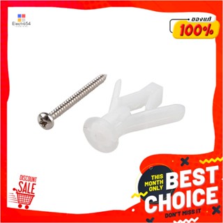 PLASTIC พุ๊กพลาสติก พร้อมสกรู FITTPLASTIC DRYWALL ANCHORS WITH SCREWS FITT