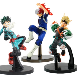 โมเดลฟิกเกอร์ PVC รูป My Hero Academia the Amazing Heroes Katsuki Bakugo Midoriya Izuku Shoto Todoroki ของเล่นสะสม ของสะสม สําหรับตกแต่ง