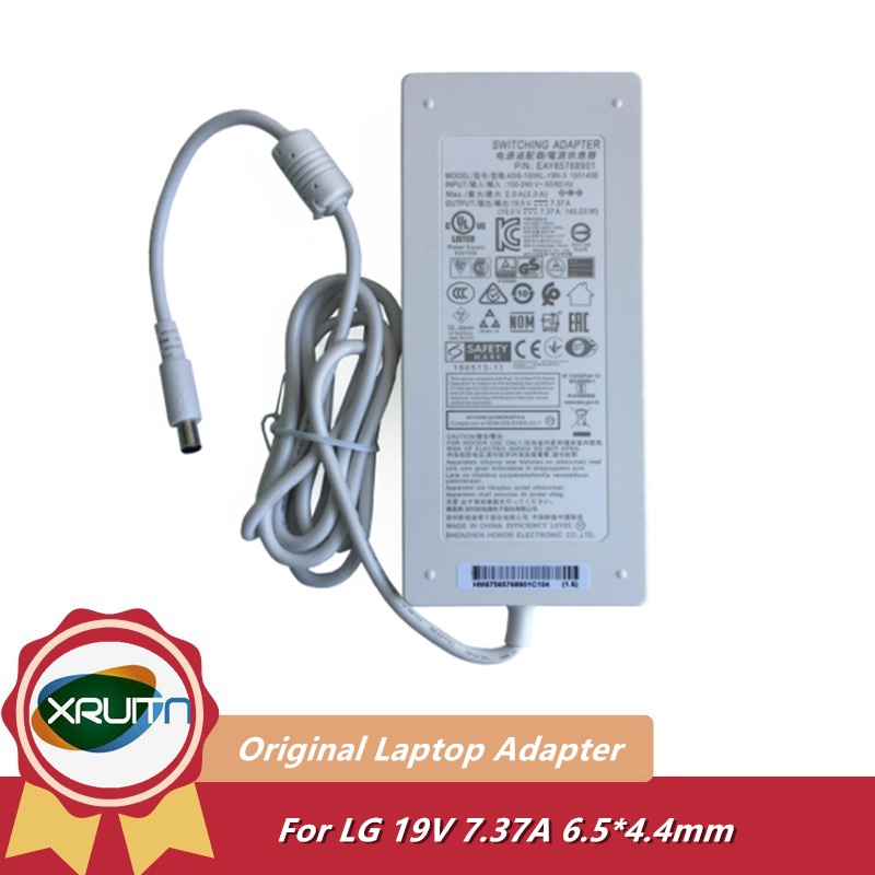 ของแท้ 19V 7.37A 140W LCAP31 A16-140P1A อะแดปเตอร์ AC สําหรับ LG V220 V325 V720 V960 XPION 29V940 34