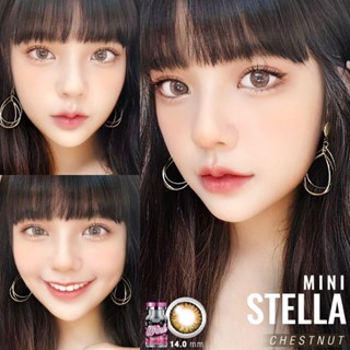 ร้านเลนส์สวยคอนแทค  Wink wow รุ่น Stella สี Gray เทา ไม่มีค่าสายตา  มี อย.ไทยของแท้100%(ลายสุดHit ขายดี)