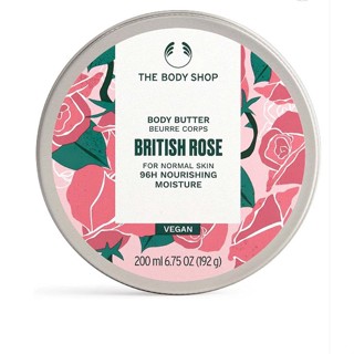 พร้อมส่ง THE BODY SHOP BRITISH ROSE BODY BUTTER 200ML