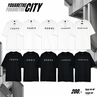 Urthe - เสื้อยืด สกรีนชื่อเมือง รุ่น CITY T-SHIRT