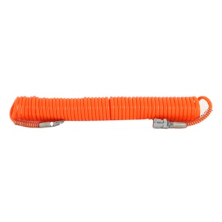 COILED สายลมสปริง MATALL 5x8 มม. ยาว 8 เมตร สีส้มCOILED AIR HOSE MATALL 5X8MM 8M ORANGE