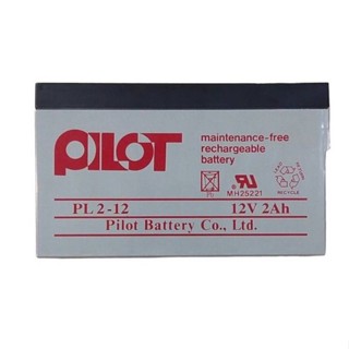 แบตเตอรี่แห้ง PILOT   PL2-12 (12V 2AH)