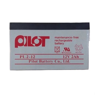 แบตเตอรี่แห้ง PILOT   PL2-12 (12V 2AH)