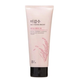 The FACE SHOP คลีนซิ่งโฟม น้ําข้าว 5.07 fl.oz / 150 มล.