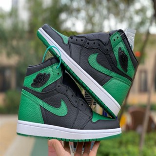 Inys Air Jordan 1s Retro High OG “Pine Green” 555088-030 รองเท้าผู้ชาย