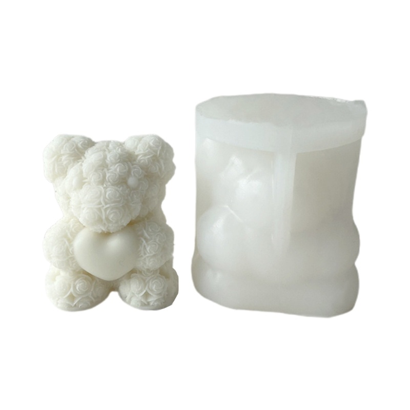 SIY แม่พิมพ์ซิลิโคนสําหรับ DIY สบู่พลาสเตอร์ไม่ติดง่ายต่อการ De-mold