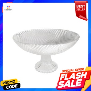 Glass ชามสลัดแก้วทรงกลม KASSA HOME รุ่น 4245 สีใสRound Glass Salad Bowl KASSA HOME No. 4245 Clear