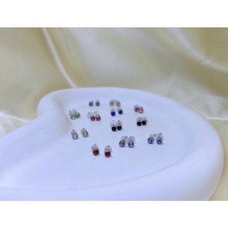 ต่างหู Birth Gem Earrings