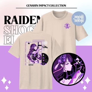 GENSHIN IMPACT - Raiden Shogun Ei Shirt in Black/Khaki_03