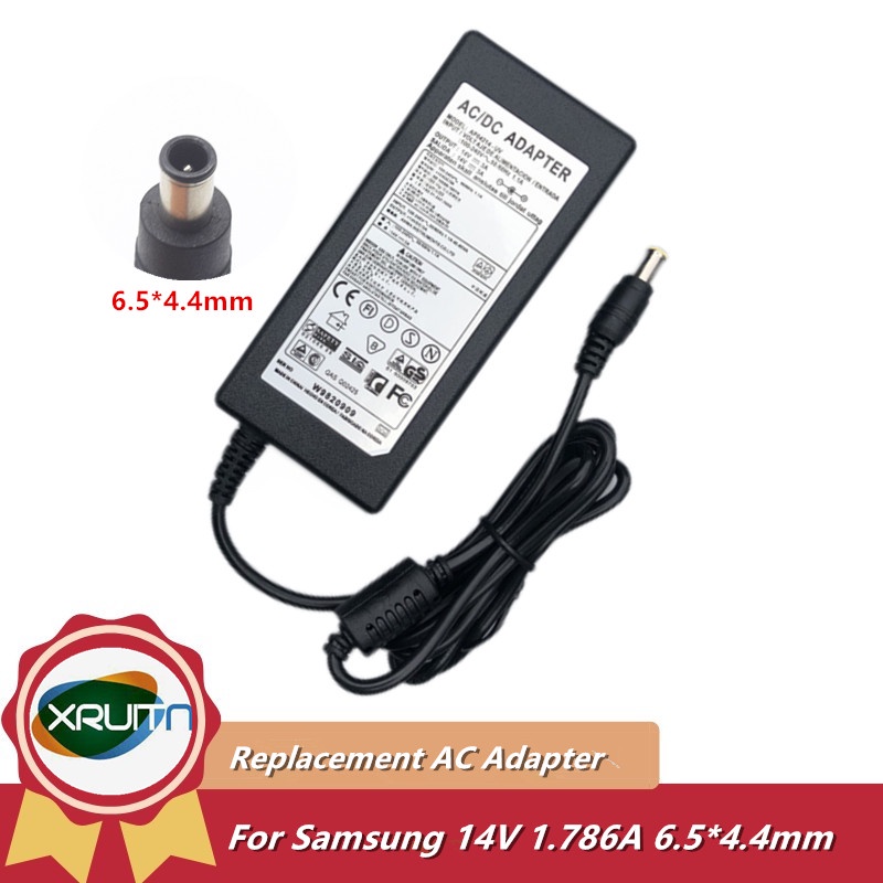 Samsung LCD LED TV Monitor แหล่งจ่ายไฟ 14V 1.786A 1.79A AC DC Adapter Charger A2514_KSM A2514_DPN A2