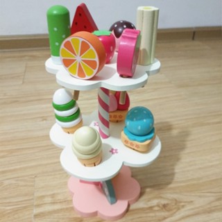 ชุดของเล่นไอศกรีม โดนัท เค้ก ของหวาน บ้านเล่น ห้องครัว &amp;--* &amp; &amp; * &amp; **-&amp; ZWFP