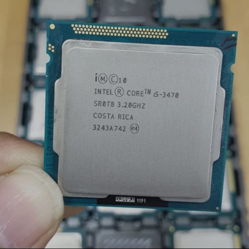 Intel Core i5 3470 3.2 GHz ซ็อกเก็ตถาด 1155 โปรเซสเซอร์ Ivy Bridge Gen 3