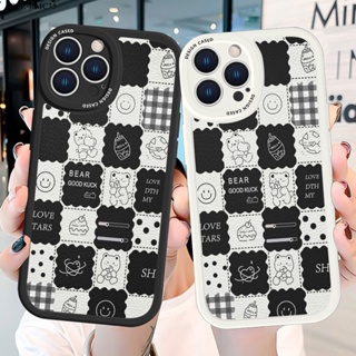 Realme C35 C31 C25 C25S C25Y C21Y C21 C11 C20 C20A C15 C12 C11 2021 เคสเรียวมี สำหรับ Case Cartoon Cute Bears เคส เคสโทรศัพท์ เคสมือถือ  Protective Shell Shockproof Casing Silicone Leather Full Back Cover Soft Cases