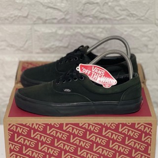 🔥🔥🏁 Vans super black  สภาพดี ได้ไปคุ้มมากครับ แนะนำครับ 40/ 25.5