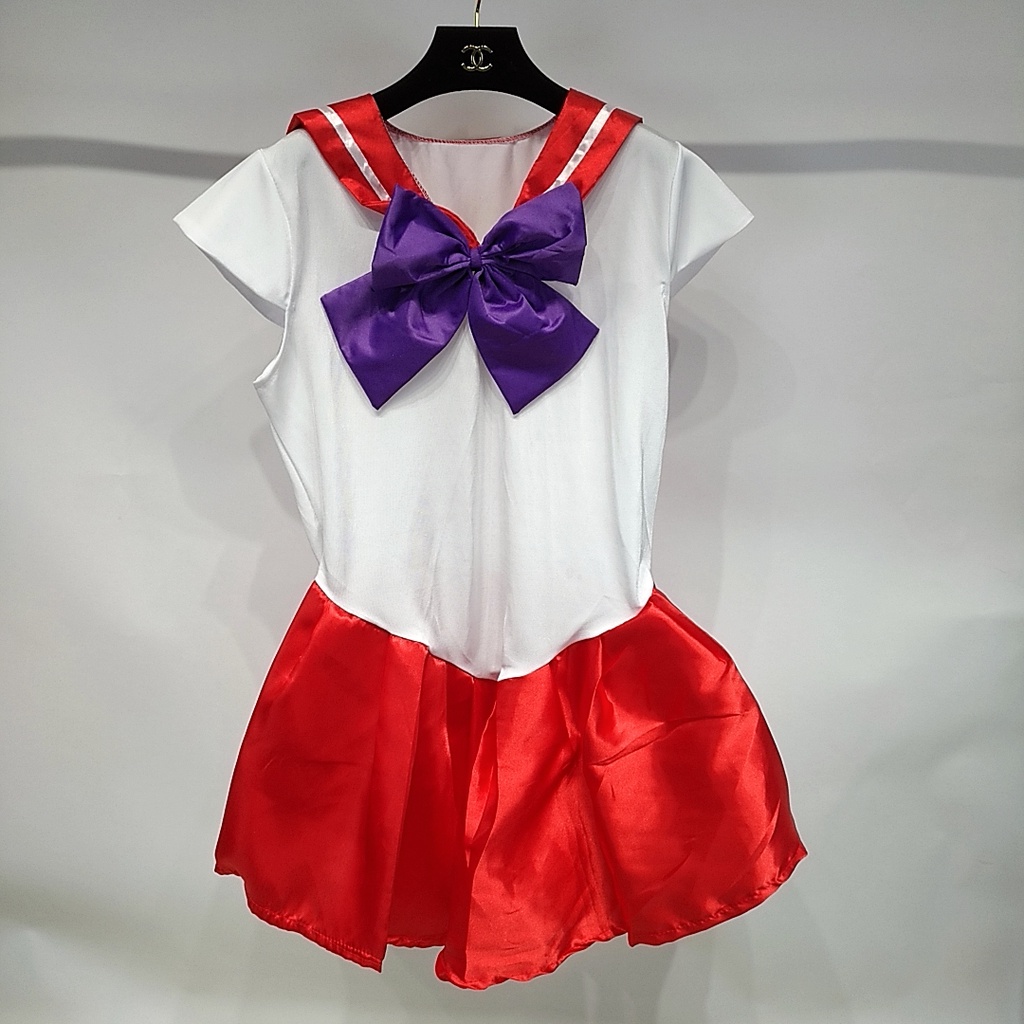 Sailor Moon Cosplay ชุดคอสเพลย์ การ์ตูนญี่ปุ่น ทหาร เซเลอร์มูน น่ารัก - รูปที่ 2