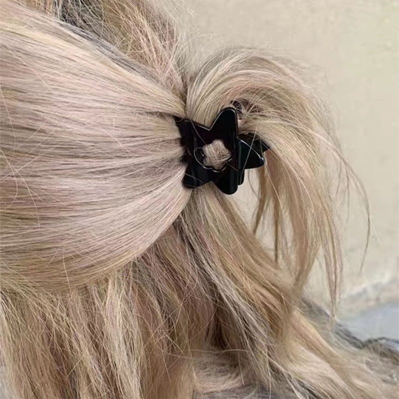 Win Star Hair Claw Clips กิ๊บติดผม Hollow Star กิ๊บติดผม Barrettes Small