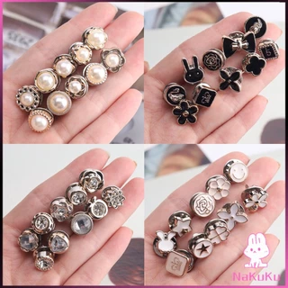 NKK กระดุมผ้าพันคอ กระดุมติดคอเสื้อ ชุดละ 10 ชิ้น Fashion Accessories