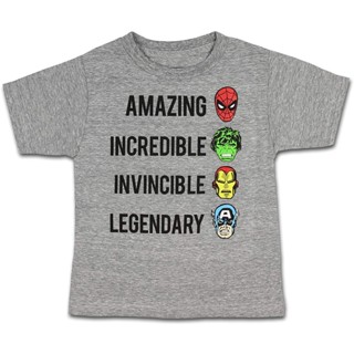 2020 Boys Boys Captain America Iron Man Hulk Spider-man We Are Heroes Little Boys T-Shirt discount_07