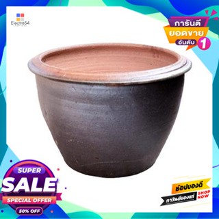 Ruangsilp กระถาง เรืองศิลป์ ขนาด 1 ปี๊บ (18 นิ้ว) สีน้ำตาลเข้ม Ruangsilp flower pot, size 1 can (18 inches), dark brown