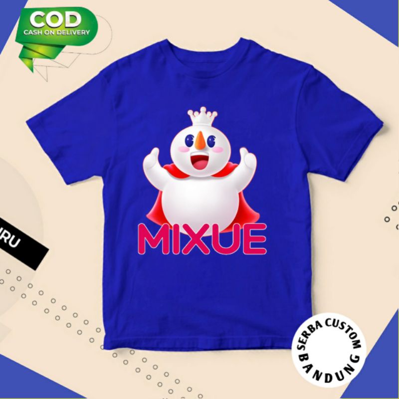 เสื้อยืดเด็ก Mixue วัสดุพรีเมี่ยม