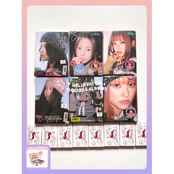 มีจําหน่าย - รูปภาพ Newjeans Ditto OMG ทุกชนิด