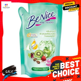 Benice(บีไนซ์) บีไนซ์ ครีมอาบน้ำ สูตรเซลลูไลท์ โพรเทคชั่น ชนิดเติม 400 มล. Benice shower cream, cellulite protection for