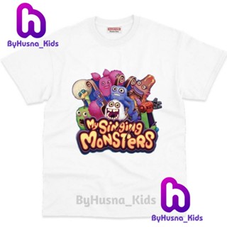 เสื้อยืด พิมพ์ลาย MY SINGING MONSTERS MY SINGING MONSTER สําหรับเด็ก