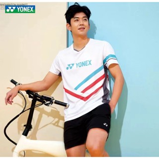 Yonex เสื้อกีฬา แขนสั้น สําหรับผู้ชาย ผู้หญิง [2023 Explosions Best Selling] 3706