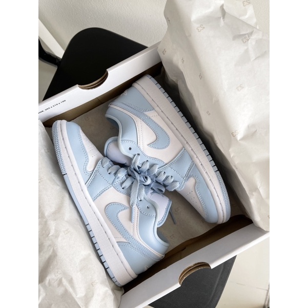 Nike Air Jordan 1 Low Ice blue มือสอง มือ2