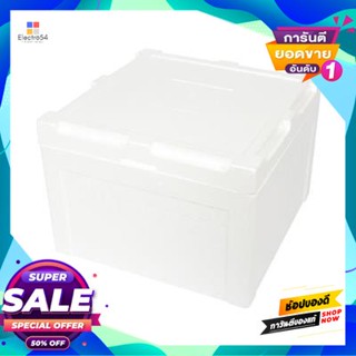 Styrofoam กล่องโฟมขาวใหญ่ Thai Foam รุ่น Pz02-02L-754 ขนาด 25 กก. สีขาวwhite Styrofoam Box Thai Foam Model Pz02-02L-754