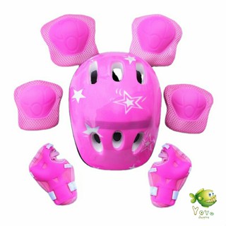 YOYO อุปกรณ์ป้องกันการล้ม สเก็ตบอร์ดสนับเข่า ลดการกระแทรก Pr…