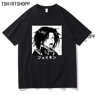 Hunter X Tshirts Anime T-Shirt Fashion Men Harajuku Clothes Cotton Manga Unisex Feitan_02