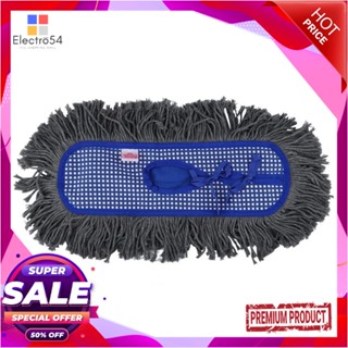 COTTON อะไหล่ม็อบคอตตอนดันฝุ่น NEW SPONGE MM-1-D17 17 นิ้ว สีน้ำเงินCOTTON DUST MOP REFILL NEW SPONGE MM-1-D17 17IN BLUE