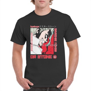 Aesthetic Dr. Stone Stone Wars T Shirt Cotton Men T-shirt Anime Senku Ishigami Science Top Oversized Tees Streetwea_08