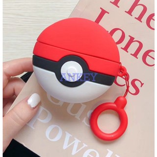 FIIL CC Pro เคสหูฟังซิลิโคน Poke Ball หูฟังการ์ตูน กันน้ํา กันกระแทก นิ่ม ป้องกัน หูฟัง ผิวหนัง พร้อมตะขอ