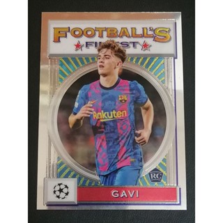 การ์ดฟุตบอลใบโครม (RC) TOPPS CHROME FOOTBALLS FINEST 2021-2022