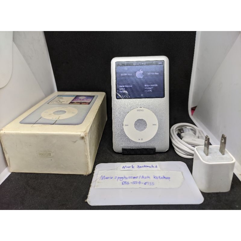 iPod classic gen 7 160gb งานกล่อง ครบเซ็ต