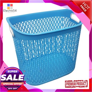 LAUNDRY ตะกร้าผ้าเหลี่ยมสูง SN 994 สีฟ้าLAUNDRY BASKET SN 994 BL BLUE