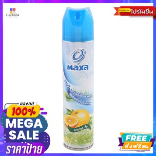 แมกซ่า สเปรย์ปรับอากาศ กลิ่นส้ม 300 มล. Maxa Air Freshener Spray Orange 300 ml.ผลิต