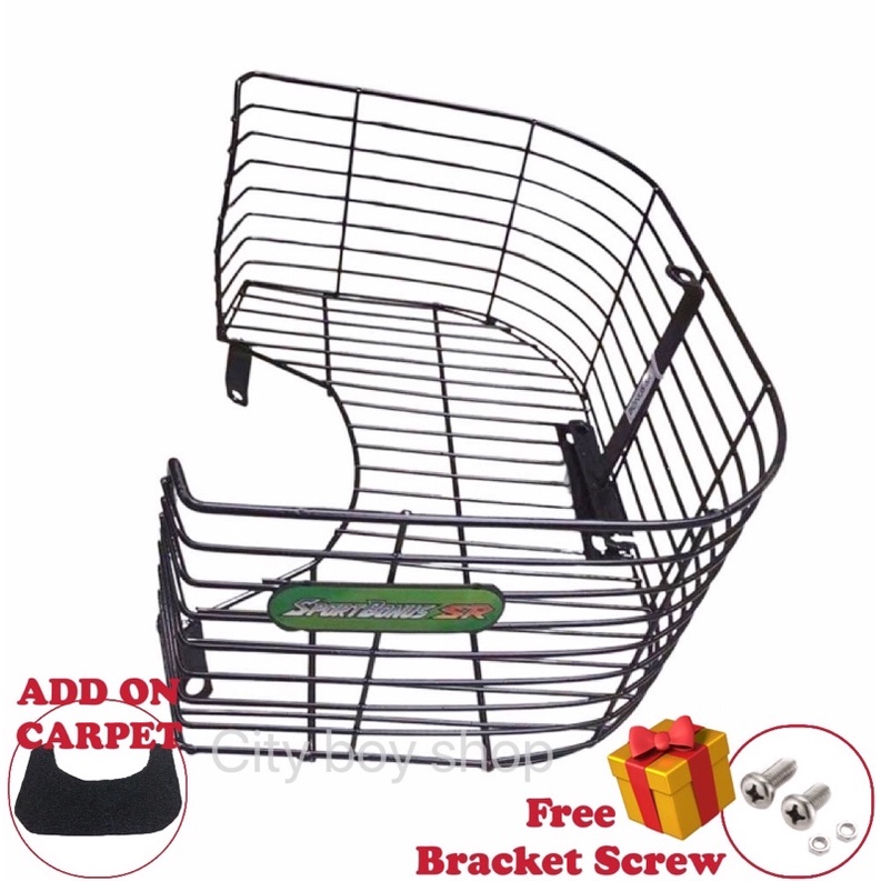 SYM SPORT BONUS SR Bakul Besi Basket โบนัสสปอร์ต พรม sr