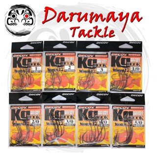 ตัวเบ็ดหนอน Decoy KG Hook Worm17 ตัวเบ็ดหนอน Worm 17 ที่ขายดีที่สุด ของ ดีคอย