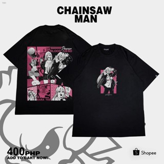 ﹍Chainsaw Man - Power อะนิเมะเสื้อ Chainsaw Man เสื้อผู้ชาย T เสื้อ Original Unisex