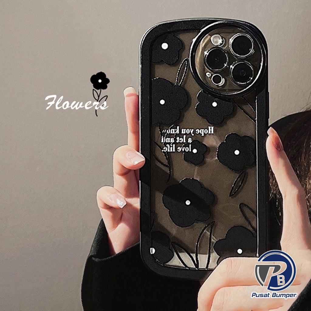 SS128 SOFTCASE ดอกไม้ย้อนยุคสําหรับ OPPO A58 A78 5G A1K A3S A5S A12 F9 A7 A11K A15 A15S A16 A16S A17