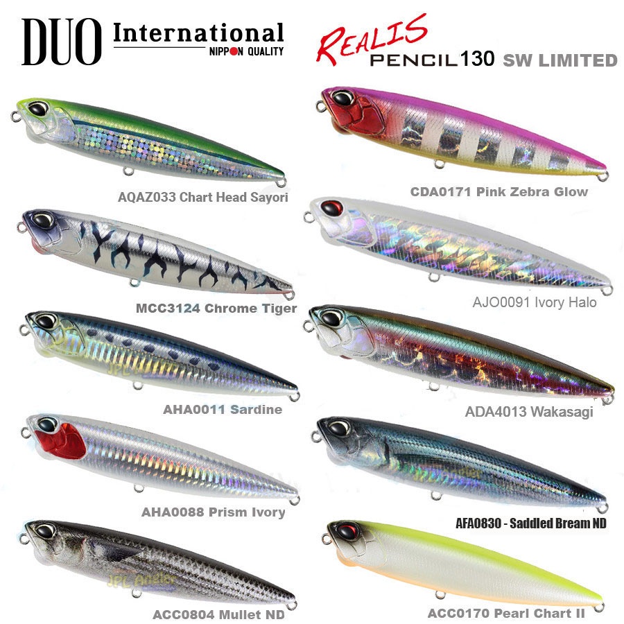 Duo Realis Pencil 130 ดูโอ้ เพนซิ่ว 13 เซน ผิวน้ำ Duo Pencil 130