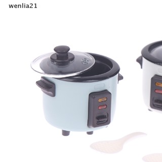 [wenlia21] หม้อหุงข้าว ขนาดเล็ก 1:12 สําหรับบ้านตุ๊กตา